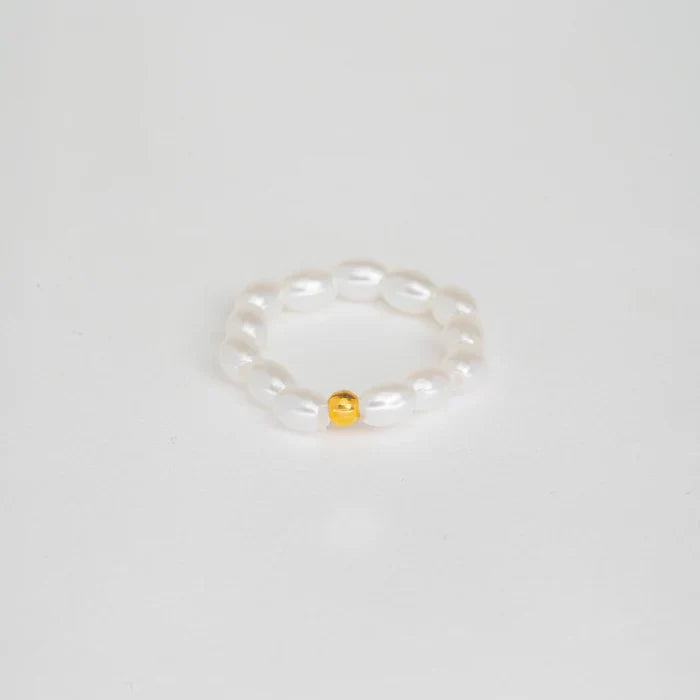 Žiedas su perlais Maui