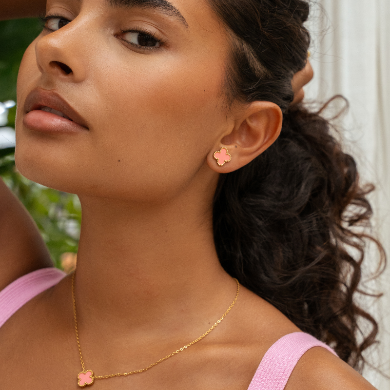 Vanilės auskarai (balti)