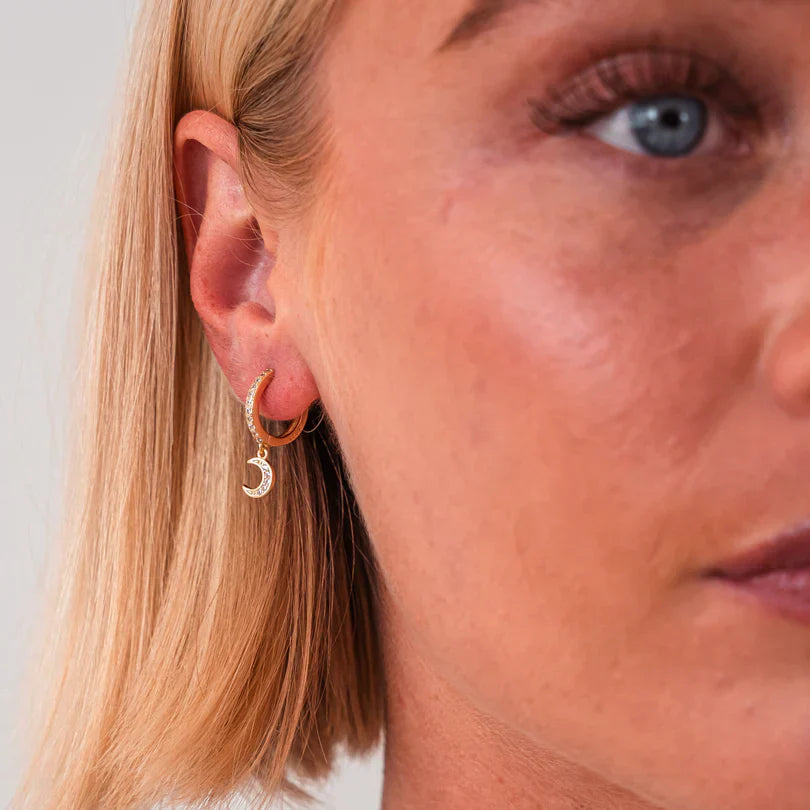 Mėnulio ir žvaigždės auskarai