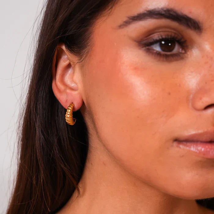 Kruasano formos auskarai